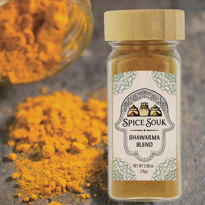 Authentic Chicken Shawarma Spice Blend | Middle Eastern Seasoning | All-Natural Spices | Grill, Air Fryer, Oven | Spice Souk 150g Sack